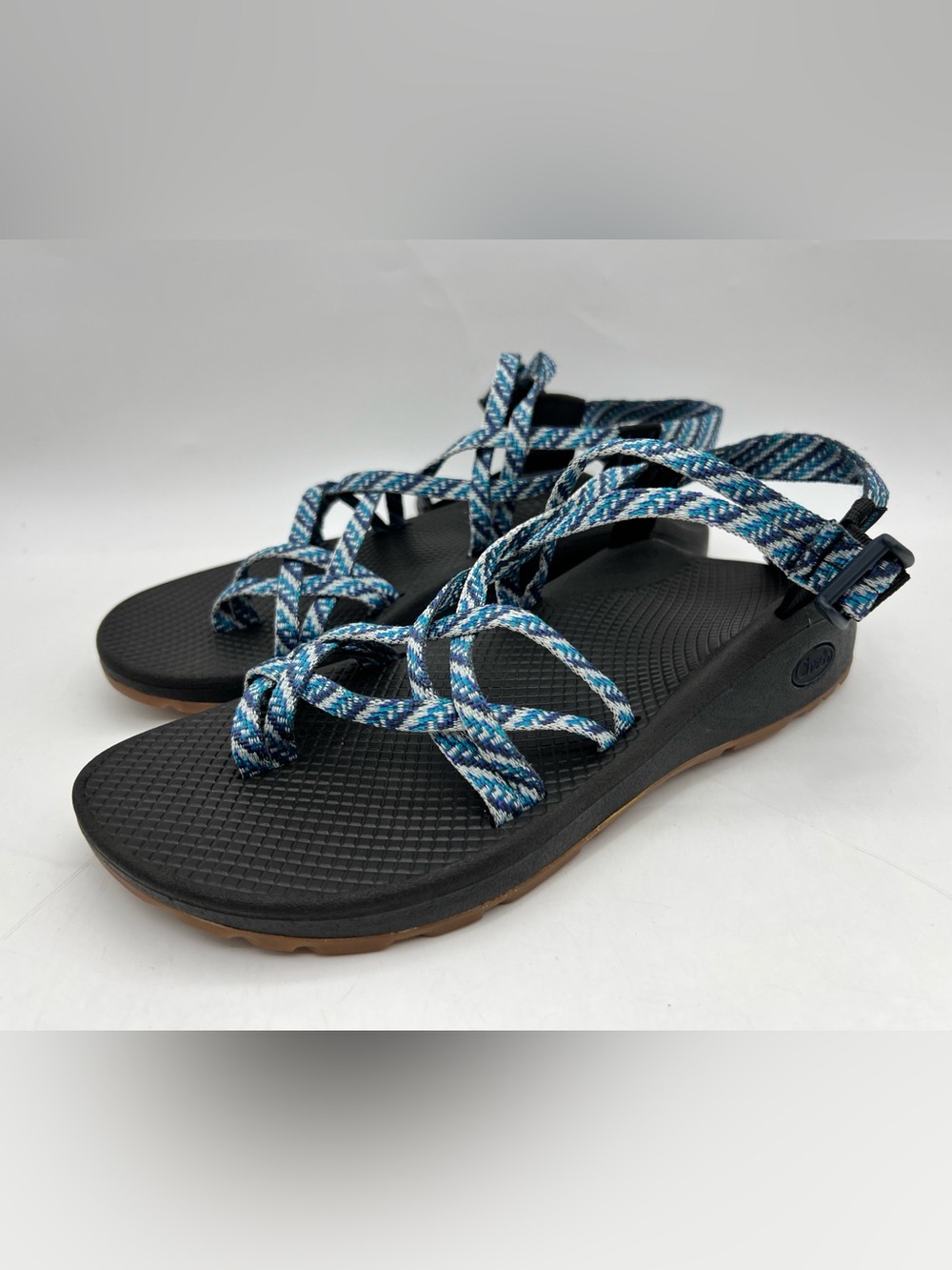 Chaco Z/Cloud X2 Pivot Navy Toe Loop Sport Sandals Women’s Size 11